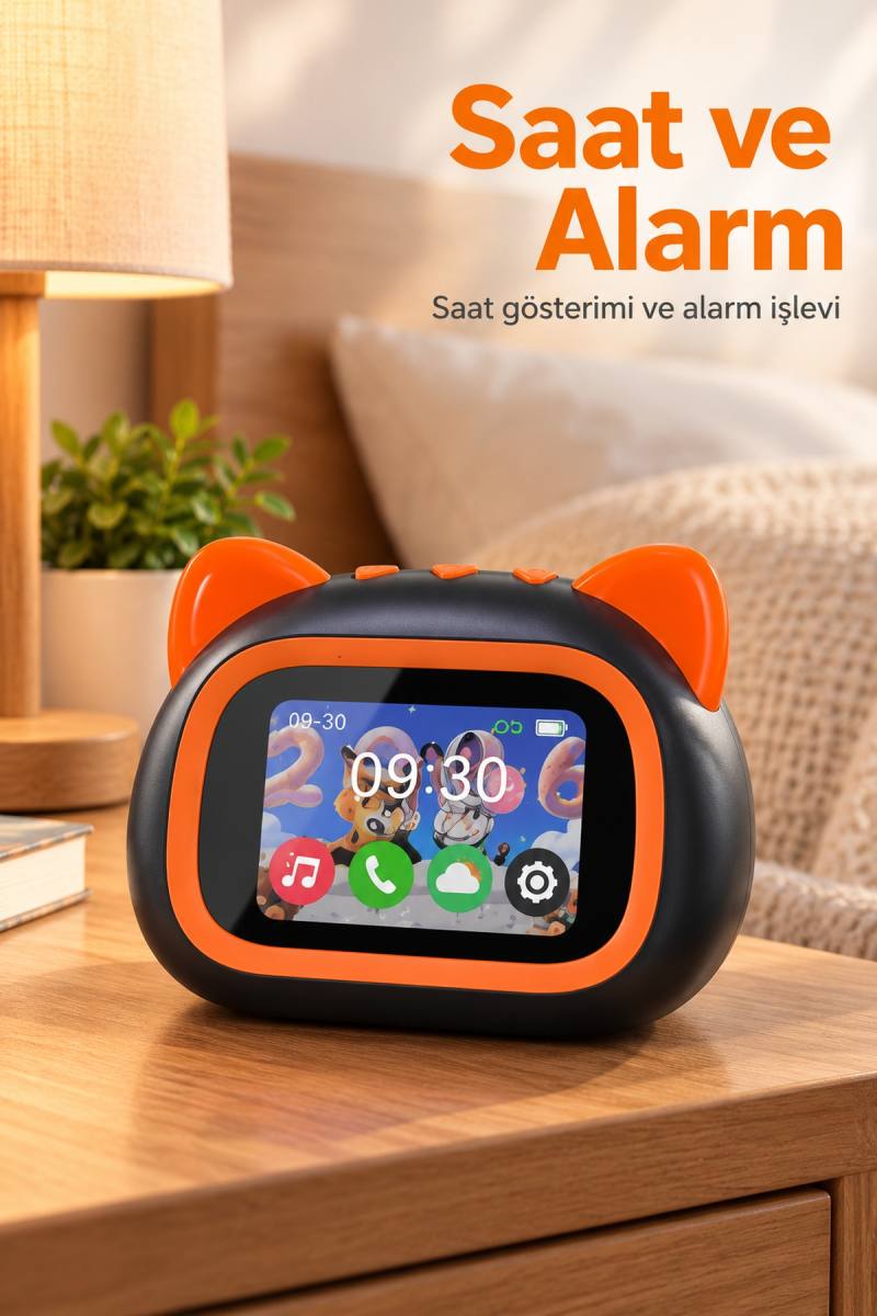 Ekranlı Bluetooth Hoparlör Şarkı Sözü Gösterimi Özellikli