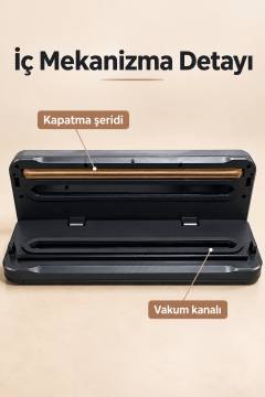 Gıda Paketleme Makinesi Üstten Kontrollü Sürgülü