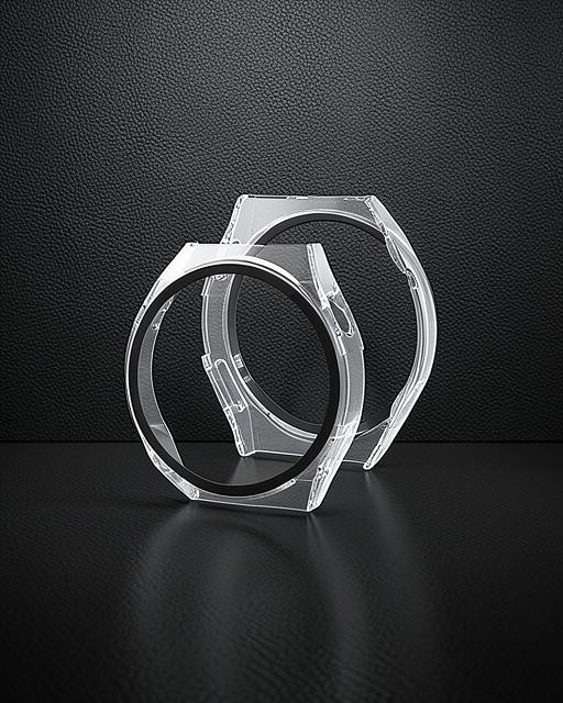 Huawei Watch GT2 Pro 46mm Dota Camlı Kasa Ekran Koruyucu - Şeffaf