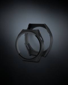 Huawei Watch GT3 42mm Dota Camlı Kasa Ekran Koruyucu - Siyah