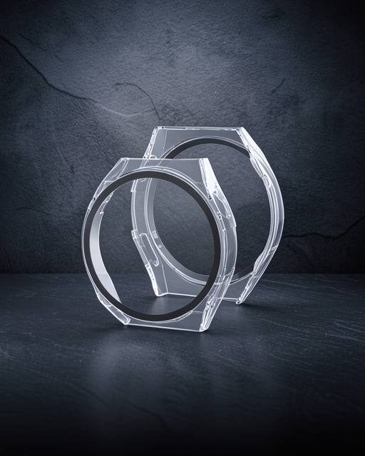 Huawei Watch GT3 46mm Dota Camlı Kasa Ekran Koruyucu - Şeffaf