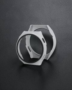 Huawei Watch GT3 Pro 43mm Dota Camlı Kasa Ekran Koruyucu - Gri