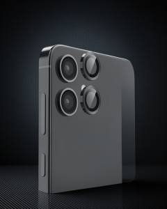 Samsung Galaxy A06 Raze Metal Kamera Lens Koruyucu - Siyah