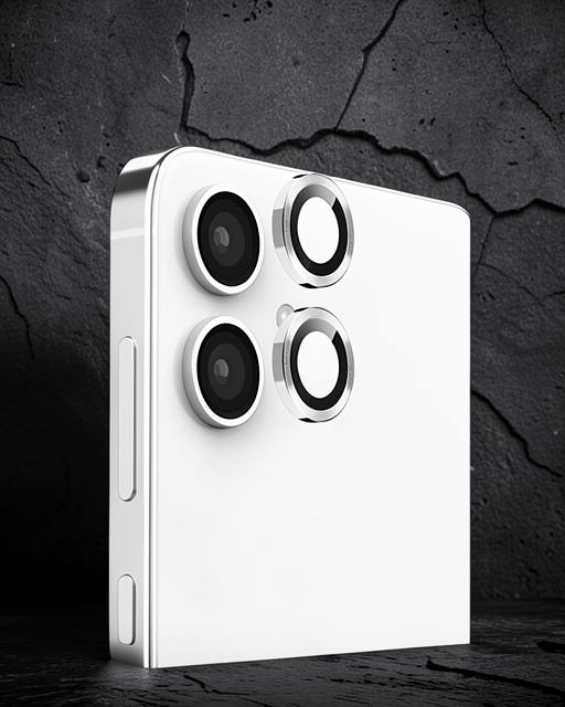 Samsung Galaxy A06 Raze Metal Kamera Lens Koruyucu - Gümüş