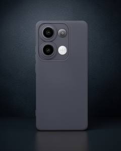 Xiaomi Redmi Note 13 Pro 4g Kılıf Nano İçi Kadife Silikon - Gri
