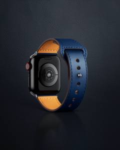 Apple Watch 38mm Kr415 Luaz Deri Kordon (saat Değildir) - Lacivert