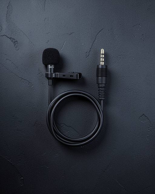 3.5mm Jak 1.5 Metre Double Mikrofon - Siyah
