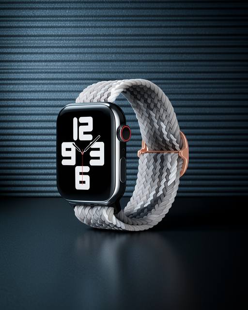 Apple Watch 38mm Kordon - Gri Siyah