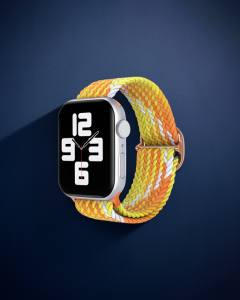Apple Watch 38mm Kordon - Turuncu-sarı