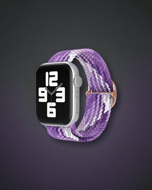 Apple Watch 38mm Kordon - Mor Lila