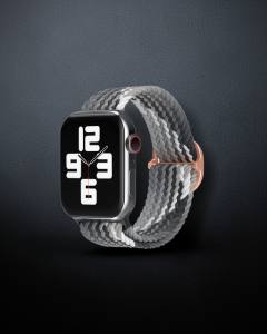 Apple Watch 42mm Kordon - Gri Siyah