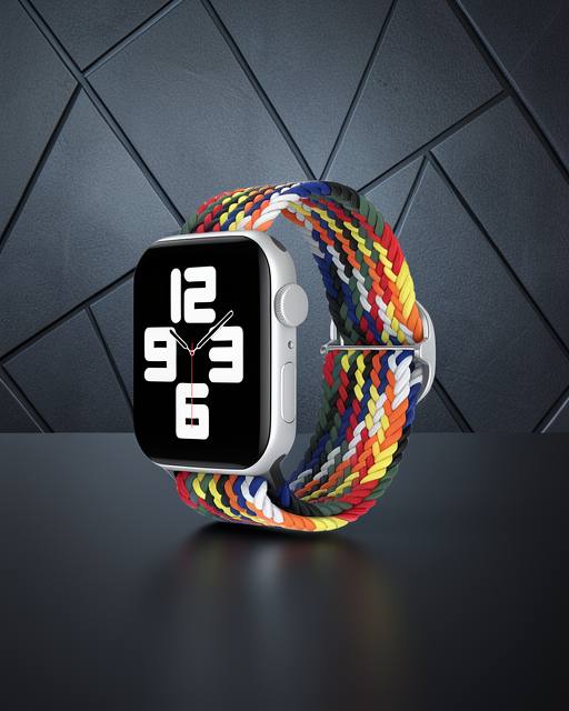Apple Watch 42mm Kordon - Gökkuşağı 1