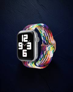 Apple Watch 42mm Kordon - Gökkuşağı 2