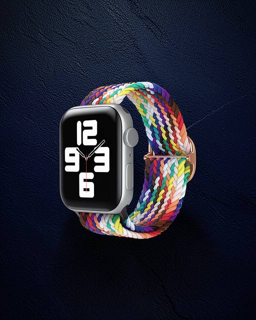Apple Watch 42mm Kordon - Gökkuşağı 2