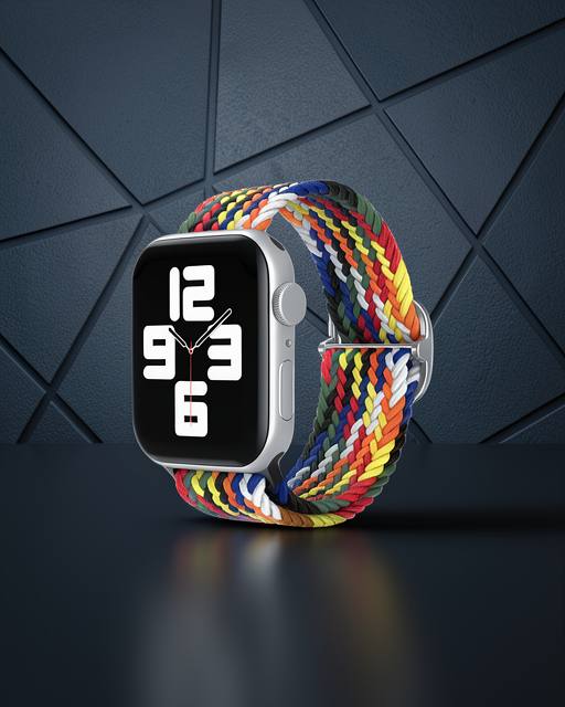 Samsung Watch 22mm Kordon - Gökkuşağı 1