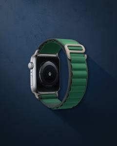 Apple Watch 38mm Mountain Kordon - Yeşil