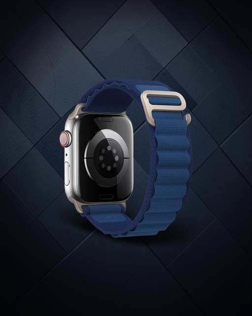 Apple Watch 38mm Mountain Kordon - Lacivert