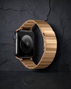 Apple Watch 38mm Kr404 Huks Kordon - Gold