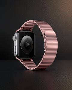 Apple Watch 38mm Kr404 Huks Kordon - Rose Gold
