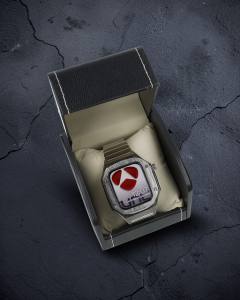Apple Watch 44mm Kr409 Metal Kordon - Gümüş