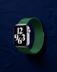 Apple Watch 38mm Metal Mıknatıslı Kordon - Yeşil