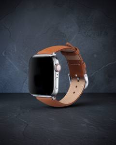 Apple Watch 42mm Nl26 Deri Kordon - Taba