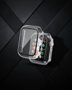Apple Watch 38mm Camlı Kasa Ekran Koruyucu - Şeffaf