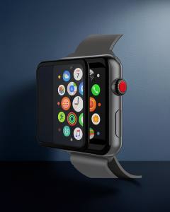 Apple Watch 41mm Mat Polymer Nano Ekran Koruyucu