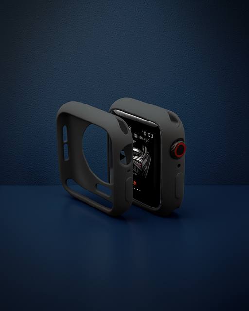 Apple Watch 38mm Silikon Alt Kasa - Siyah