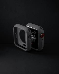 Apple Watch 40mm Silikon Alt Kasa - Siyah