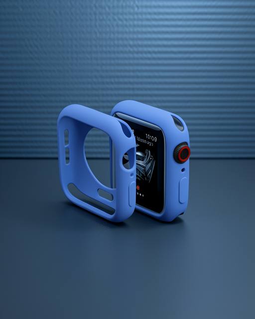 Apple Watch 40mm Silikon Alt Kasa - Mavi
