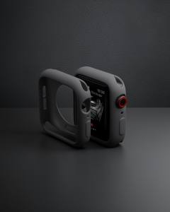 Apple Watch 42mm Silikon Alt Kasa - Siyah