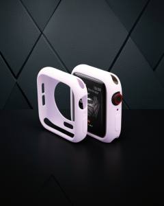 Apple Watch 42mm Silikon Alt Kasa - Lila
