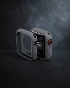 Apple Watch 44mm Silikon Alt Kasa - Siyah