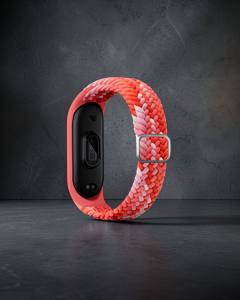 Xiaomi Mi Band 4 Kordon - Pembe-kırmızı