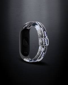 Xiaomi Mi Band 4 Kordon - Gri-siyah