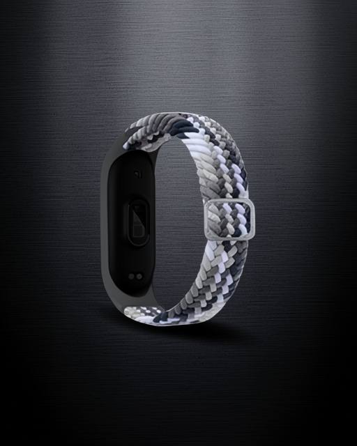 Xiaomi Mi Band 4 Kordon - Gri-siyah