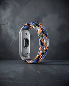 Xiaomi Mi Band 4 Kordon - Gri-turuncu