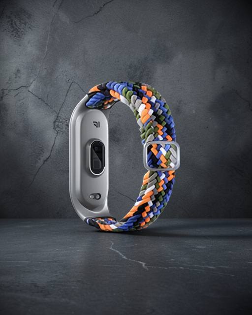 Xiaomi Mi Band 4 Kordon - Gri-turuncu