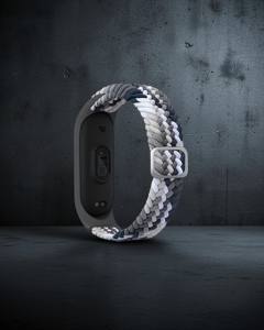 Xiaomi Mi Band 6 Kordon - Gri-siyah
