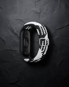 Xiaomi Mi Band 6 Kordon - Siyah-beyaz