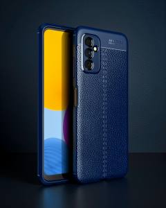 Samsung Galaxy M52 5g Kılıf Auto Focus Kapak - Lacivert