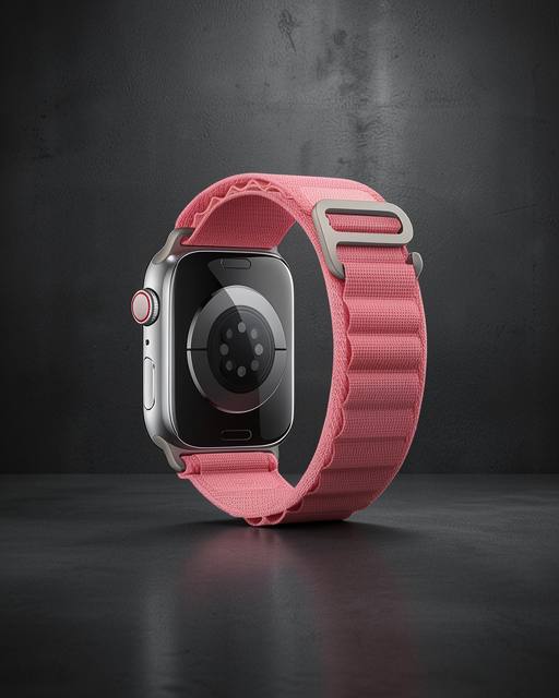 Apple Watch 42mm Mountain Kordon - Pembe