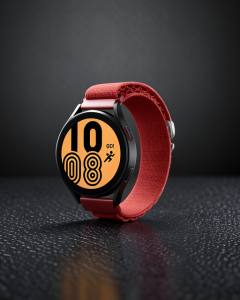 Watch 20mm Kr410 Kumaş Kordon - Kırmızı