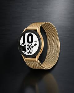 Watch 22mm Metal Mıknatıslı Kordon - Gold