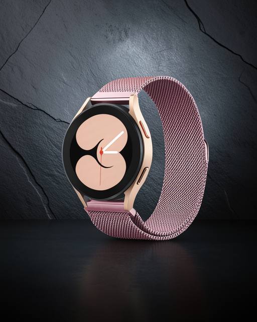 Watch 22mm Metal Mıknatıslı Kordon - Rose