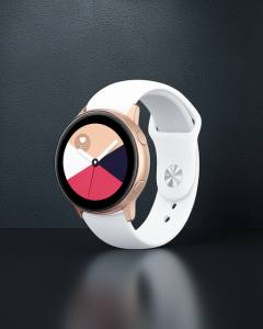 Watch 22mm Klasik Kordon - Beyaz