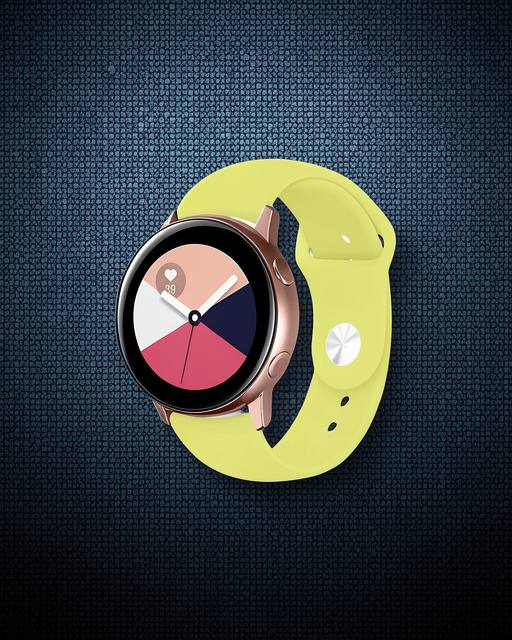 Watch 20mm Klasik Kordon - Sarı