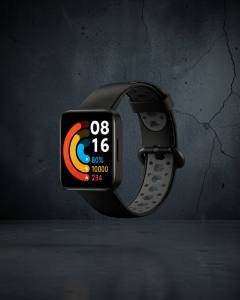 Xiaomi Redmi Watch 2 Spor Delikli Kordon - Siyah-gri