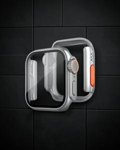 Apple Watch 40mm Watch 49mm Kasa Dönüştürücü Ve Ekran Koruyucu - Yıldız Işığı